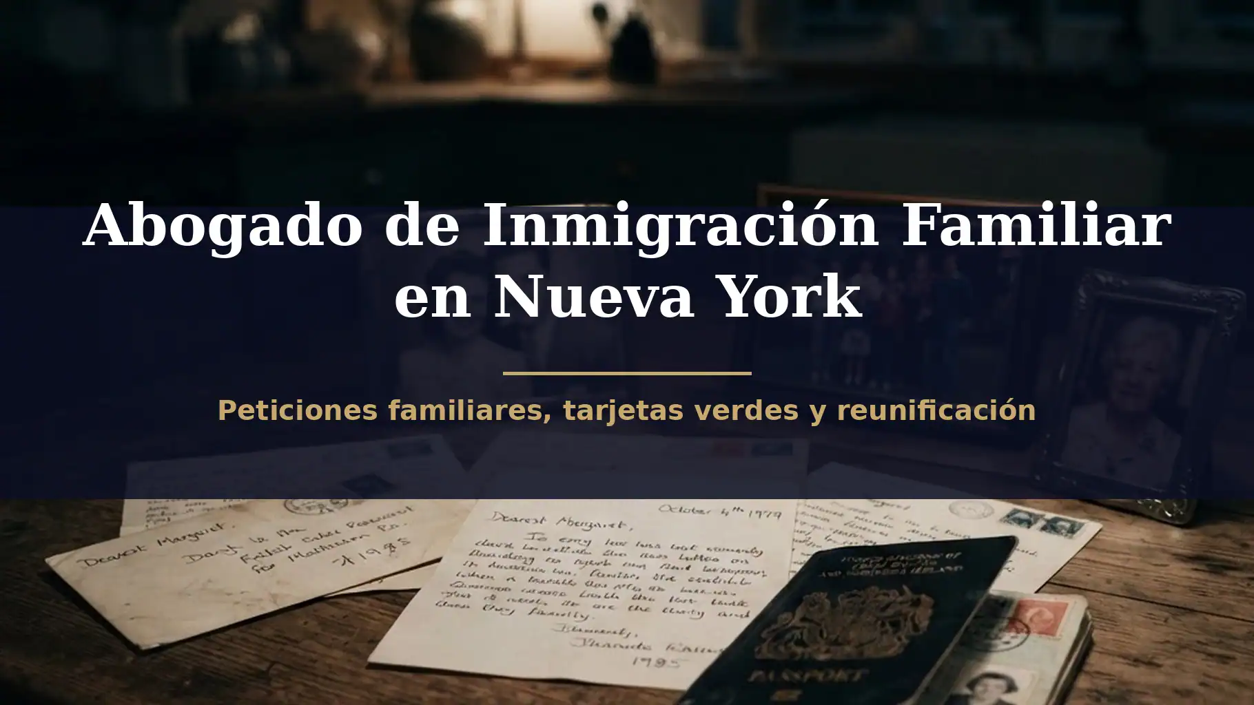 Abogado de Inmigración Familiar en Nueva York 1 Representación gráfica del proceso de petición familiar y residencia permanente en Nueva York.